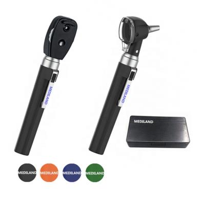 China Metal Products ML-TP10/ML-TP10B LED Pocket Ear Ear Diagnosis Set Customized Low Price China Ear Ear Ophthalmoscope and Fiber Otoscope Set for sale