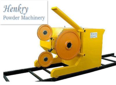 China 22KW Diamond Wire Saw Machine 0-40 M/H For Cutting Stone Smooth Surface for sale