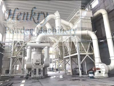 China 200-3000 Mesh Powder VRM Mill , Vertical Roller with Round Powder Shape for sale