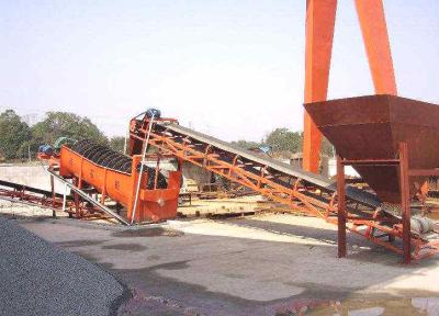 China Single And Double Screw Sand Washing Equipment 100-1000T/H Overflow for sale