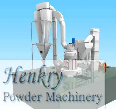 China 80 - 400 Mesh Calcite Pendulum Roller Grinding Mill With Lower Powder Consumption for sale