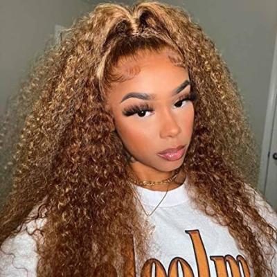 China Jerry Curl Top quality brazilian curly wig virgin cuticle lined remy human hair hd lace frontal wigs 360 lace front wig sellers for sale