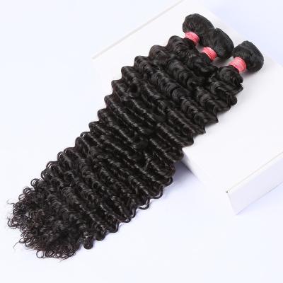 China Manufacturer Price 100% Original Virgin Hair Water Wave Hair Weave Bundles Raw Unprocessed Brazilian Mink Deep Wave Hair Extension for sale