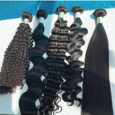 China Wholesale Unprocessed Grade 10A Brazilian Virgin Mink Vendor Hair Bundle Raw Virgin Silky Straight Wave 100% Cuticle Aligned Human Hair Weave Bundle for sale