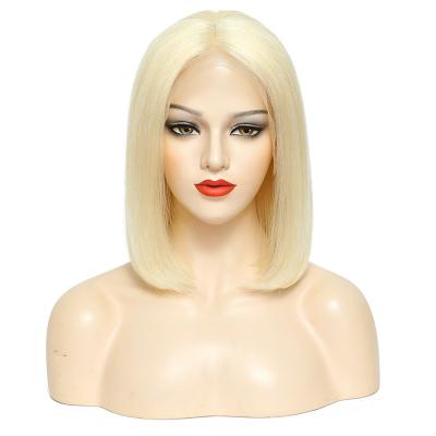 China 2021 Brazilian Virgin Hair Lace Front Wig New Arrival Summer Short Deep Bob Wig for sale