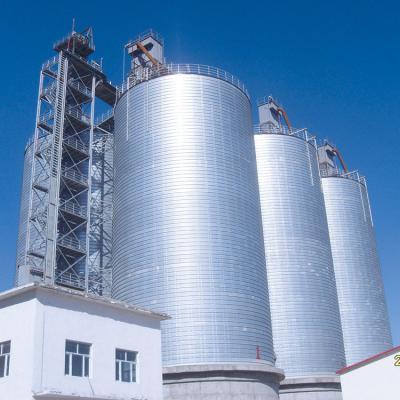 China Good effect spiral sealing steel silos 1000ton-7000ton for cement and flyash storage for sale