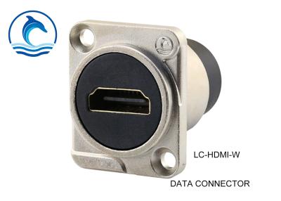 China HDMI 1.4  Digital Data Connector LC-HDMI-W Chrome Data Wire Connectors for sale