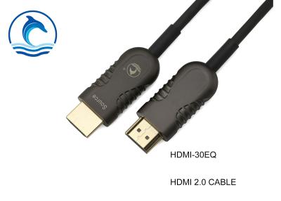 중국 500M까지 이더네트를 가진 합금 케이블 HDMI 2.0 유선 텔레비전 고속 Hdmi 케이블 4K를 아연으로 입히십시오 판매용