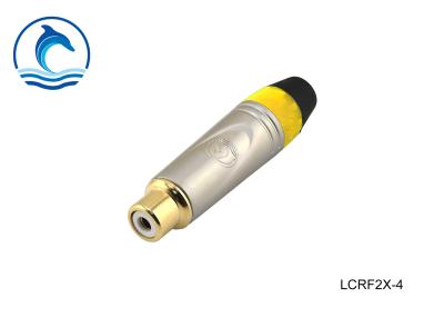 China Conector RCA femenino vídeo audio del conector RCA LCRF2X-4 para el amplificador de potencia estéreo en venta