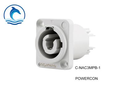 China Cable de la soldadura del Presidente de los conectores de la prenda impermeable del conector de NAC3MPB-1 Powercon en venta