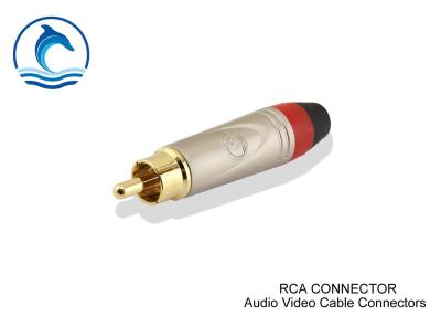 중국 RCA 암 커넥터 RCA LCR2X-2 잭 연결관, RCA 연결관에 RCA 판매용