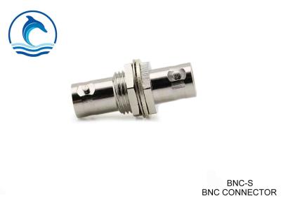 China el conector del soporte del panel de 75ohm BNC, conector vídeo BNC-S de BNC crea para requisitos particulares en venta