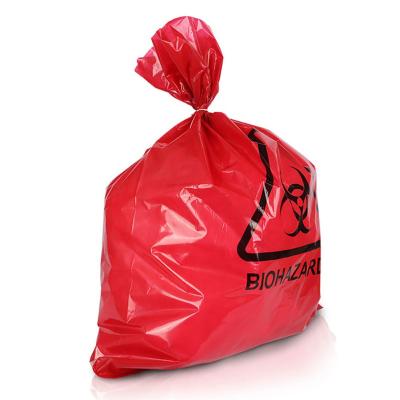 China Supplier Wholesale Price Autoclavable Bag Bio Density Risk Moisture Proof High Quality Plastic Waste Bag for sale