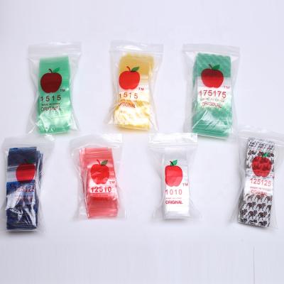 China Plastic Small Zipper Bag Promotion Ziplock Pill Packaging Pouches for sale