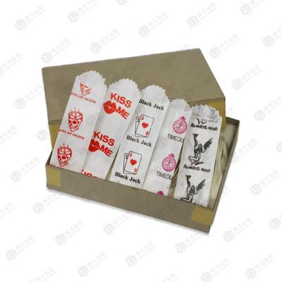 China Small Wax Baggies Mini Recyclable Wax Paper Bag White Wax Paper Bag Paper Bagggies for sale