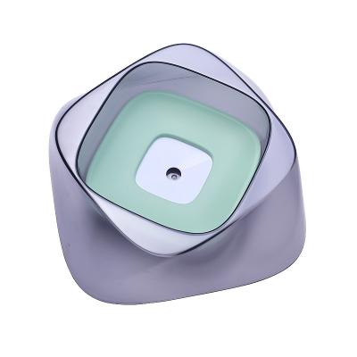 China Sustainable Non-wet Mouth Dog Feed Bowl For Pets Water Bowl Diamondstone Float Bowl For Dogs And Cats for sale