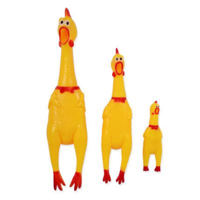 China Toy Venting Chicken Sound Glue Fighting Chicken Screaming Chicken Viable Pet Toy Screaming Chicken for sale