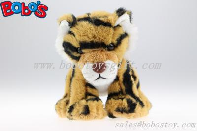 China Small Size High Quanlity Custom Plush Brown Tiger Toys for sale