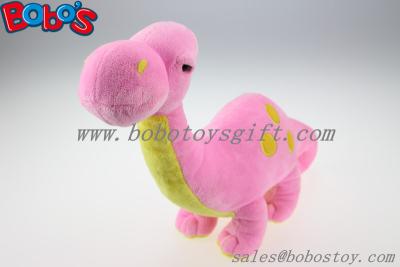 China Pink Plush Stuffed Dinosaur Cute Stuffed Dinosaur Plush Toy for sale