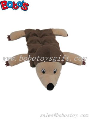 China less stuffing pet dog toy plush hedgehog with squeaker for sale