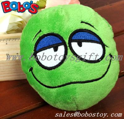 China Green Plush Squeakly Face Style Pet Toy Dog Cat Toy for sale