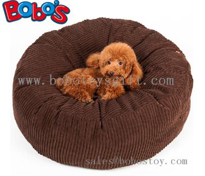 China High Quanlity Plush Thick Pet Bed Dog Sofa Cat Mat In Dark Brown Color for sale