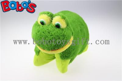 China 38cm Soft Plush Frog Pet Pillow Stuffed Cushion for sale