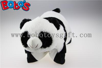 China Plush Stuffed Pillow Cute Panda Shape Cartoon Travel Pillow Cushion for sale