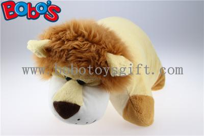 China Pillow Decorative Pillows in Plush Stuffed Lion Toy Shape for sale