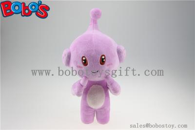 China Custom Plush Cute Doll Toy in Purple Color as Baby First Gift for sale