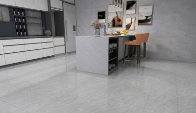 China 400x400mm Durable Marble Look Gray Ceramic Rustic Tiles For Kitchen And Grade AAA Matte Glazed Firebrick Floor Tile For Dining Room for sale