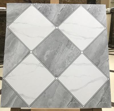 China 40x40cm Firebrick Ceramic Rustic Tiles For Hotel And Gray Interior Floor Tile For Living Room for sale