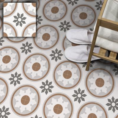 China Brown And White Antibacterial 250x250mm Floor Tiles For Living Room And Non-Slip Wall Ceramic Rustic Tile For Dining Room for sale