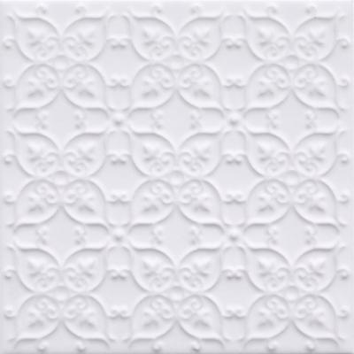 China White 200x200mm Eco-Resistant Wall Tiles For Dining Room And Durable Ceramic Rustic Tiles For Living Room for sale