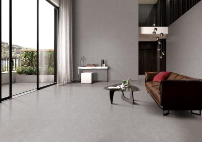 Cina Piastrelle per pareti moderne in porcellana grigio e vetrata 1200x600 mm in vendita