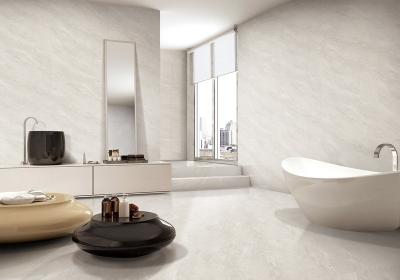 China Beige Indoor 40x80cm Durable Ceramic Soft Glazed Tiles For Hotel And Office for sale