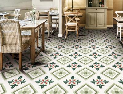 China GRADE AAA Moroccan Decorative Indoor Porcelain Tiles 20x20cm Ceramic Matt Finish for sale