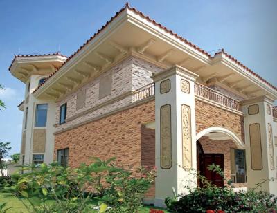 China 9.5mm AAA Outdoor Stone Cladding Tiles 150x600mm Exterior Villa for sale