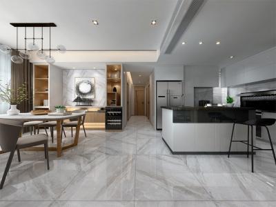 China W.A 0.05 Percent 800x800mm Polished Glazed Tiles Sandstone Floor Porcelain for sale