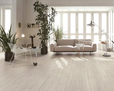 China 9.5mm 15cm Width Hardwood Porcelain Tile , 90cm Length Ceramic Wood Effect Tiles for sale