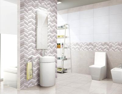 China 0.09W.A 30x60cm de Binnenlandse Tegel van de Muursteen, 100m2 Verglaasd Grey Bathroom Wall Tiles Mirror Te koop