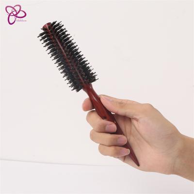 China China Wholesale Comfortable Commercial Wooden Hair Comb Round Comb Roller Hair Brush Large On Wet Or Dry Hair Paddle Hair Brush Pocket for sale