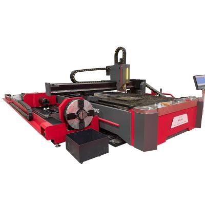 China High Speed ​​3000w 4000w 6000w Auto Feeding Metal Tube Laser Cutting Machine Fiber Water Cooled Laser Cutting Machine for sale