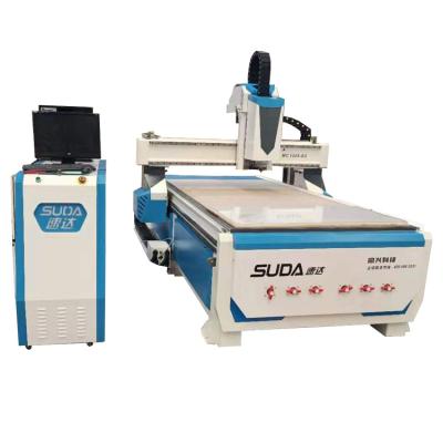 China Hotels Supplier SUDA High Speed ​​Wood CNC Machinery 3d Cutting and Milling Machine 1325 CNC Router for sale