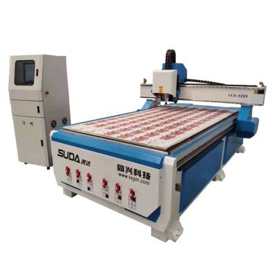 China PVC Engraving Cutting SUDA EC1325-E5 CCD Camera Woodworking CNC Wood Acrylic Router For Advertising Industrial for sale