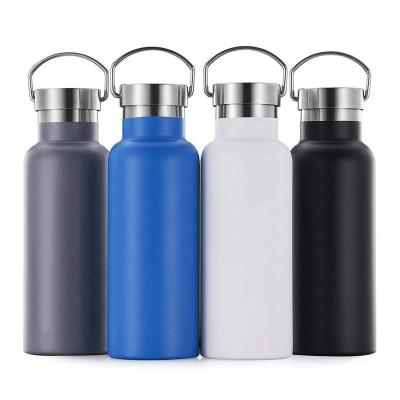 China OEM Month 20oz Acceptable Open Vacuum Insulated 304 Stainless Steel Thermos 600ml Water Bottle Outer Flask for sale