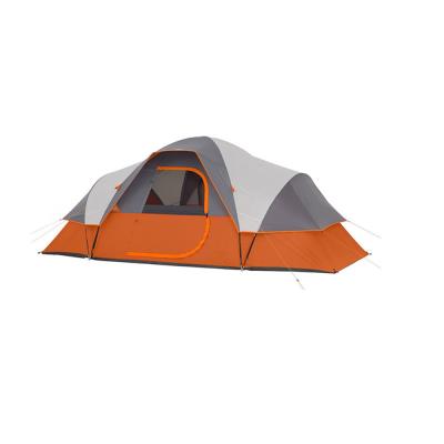 China In Stock Hot Selling Amazon 4 Person Pop Up Camping Double Layers Outdoor Family Camping Tent for sale