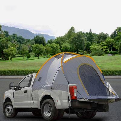 China Diagonal Tie Type Factory Shipping Thickening 210D Oxford Cloth Pickup Truck Tent Portable Pickup Truck Tower Tent With Ceiling Pickup Truck Tent for sale