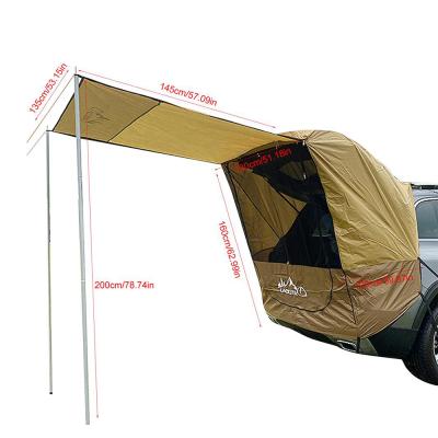 China Extended Type Car Home Parking Shade Rear Luxuriy Suv Camping New Product Low Price Travel Tent Outdoor Tent for sale