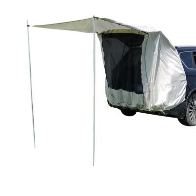 China Extended Type Car Side Tent Suv Top Tent Low Priece Garage Tents Luxury Outdoor Travel Roof For Camping for sale